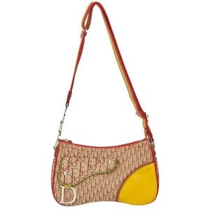 DIOR Vintage Rasta Crossbody Bag